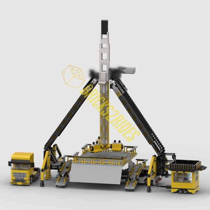 Lego Kermis KMG Inversion 12 Attractie, Kinderen en Baby's, Speelgoed | Duplo en Lego, Nieuw, Ophalen of Verzenden