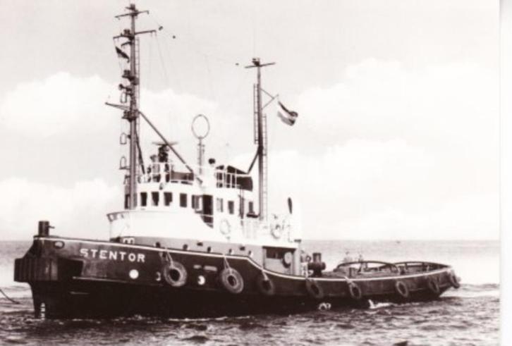 Scheepvaart. Sleepboot ,,Stentor'' Wijsmuller B.V. 19-06, Verzamelen, Ansichtkaarten | Nederland, Ongelopen, Noord-Holland, 1960 tot 1980