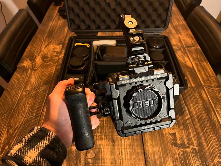 Zeer complete RED Komodo 6K set, Audio, Tv en Foto, Professionele Audio-, Tv- en Video-apparatuur, Zo goed als nieuw, Video, Ophalen of Verzenden