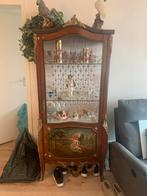 Barok Kastje met Glas Vitrine, Ophalen, Gebruikt, 50 tot 100 cm, 150 tot 200 cm
