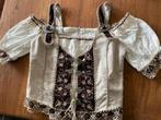 Tiroler blouse merk Fuchs, Kleding | Dames, Carnavalskleding en Feestkleding, Ophalen of Verzenden, Zo goed als nieuw, Maat 38/40 (M)