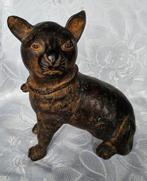 Grote bronzen kat, Ophalen