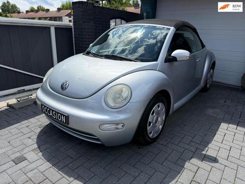 Volkswagen New Beetle Cabriolet 1.6 Turijn AIRCO I ORIGINEEL, Auto's, Volkswagen, Bedrijf, Te koop, Beetle (Kever), ABS, Airbags