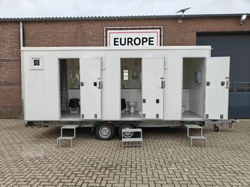 EasyWagon AANBIEDING 3 persoons mobiele badkamer douchewagen beschikbaar voor biedingen