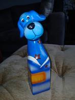 Vintagecspaarpot handpainted hond, Ophalen of Verzenden, Zo goed als nieuw, Dier