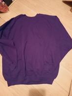 Donkerpaarse (Luigi) sweater - maat XXL - Carnaval!, Ophalen of Verzenden, Zo goed als nieuw, Overige maten, Fruit of the Loom
