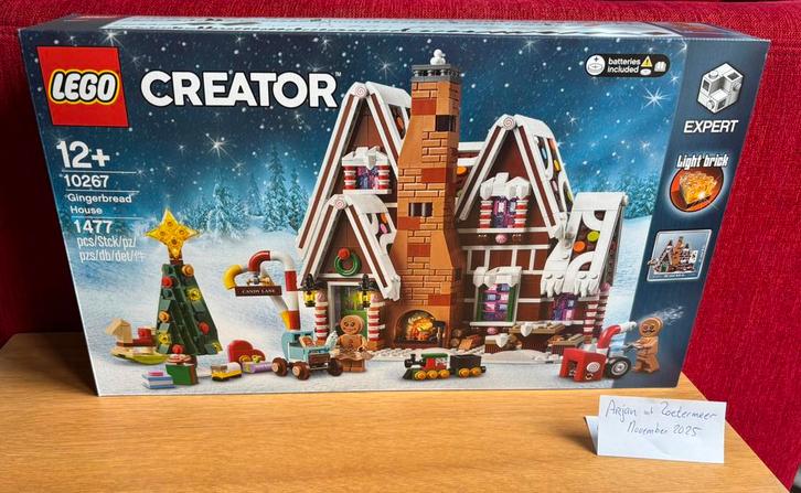 LEGO 10267 Peperkoekhuisje Kerst set  *NIEUW* EN MEER!, Kinderen en Baby's, Speelgoed | Duplo en Lego, Nieuw, Lego, Ophalen of Verzenden