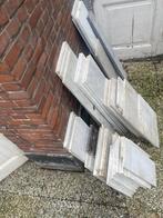 partij verschillende wit marmeren tegels, Doe-het-zelf en Verbouw, Tegels, Ophalen, Gebruikt, 5 tot 10 m², 20 tot 40 cm
