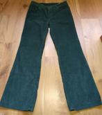 Bootcut ribbroek Ato Berlin 32/34, prachtige groene kleur!, Ato Berlin, Ophalen of Verzenden, Zo goed als nieuw, Groen