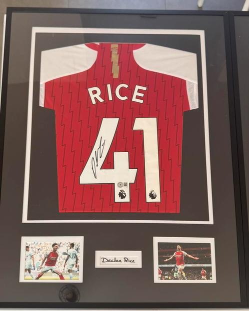 Arsenal Thuisshirt 2023/2024 – Gesigneerd door Declan Rice, Verzamelen, Sportartikelen en Voetbal, Nieuw, Shirt, Buitenlandse clubs