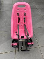 Thule Yepp easyfit fiets achterzitje roze, 9 t/m 18 kg, Voetsteuntjes, Zo goed als nieuw, Achterzitje