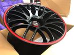 Tenzo R Type-M Mat zwart rood - 19" x 8.5J 10.5J 5x114.3, Ophalen of Verzenden