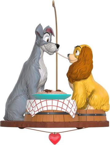 DISNEY HALLMARK KEEPSAKE LADY AND THE TRAMP ORNAMENT 2025 beschikbaar voor biedingen