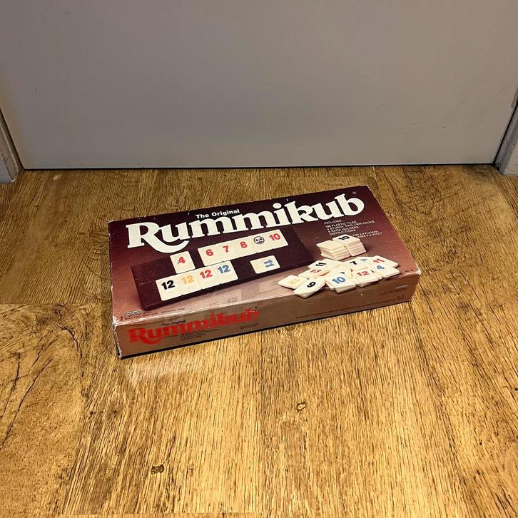 Vintage The Original Rummikub NR40, Hobby en Vrije tijd, Gezelschapsspellen | Bordspellen, Gebruikt, Drie of vier spelers, Ophalen of Verzenden