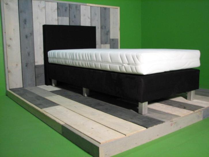 Outlet boxspring 90 x 200 met 18 % EXTRA KORTING / pocket, Huis en Inrichting, Slaapkamer | Bedden, Nieuw, Eenpersoons, 90 cm