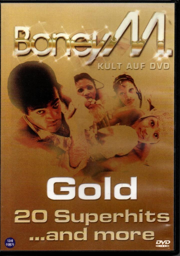 Boney M. ‎- Gold - 20 Superhits ...And More - DVD, Cd's en Dvd's, Dvd's | Muziek en Concerten, Zo goed als nieuw, Muziek en Concerten