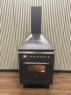 Luxe Nostalgische Boretti Fornuis Incl. Afzuigkap 70x60 cm, Witgoed en Apparatuur, Fornuizen, Fornello Esperta, Zo goed als nieuw