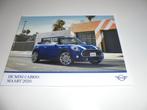brochure Mini Cabrio  2020, Verzenden, Nieuw, Overige merken