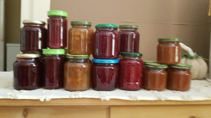 Huisgemaakte jam, van fruit uit eigen tuin, vanaf €2,50 ., Boeken, Hobby en Vrije tijd, Nieuw, Overige onderwerpen, Ophalen