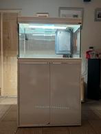 Aquatlantis aquarium, wit, 130L, Dieren en Toebehoren, Ophalen, Gebruikt, Leeg aquarium