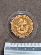 Coin 150 jaar Garderegimenten grenadiers en Jagers, Ophalen of Verzenden, Landmacht, Nederland, Embleem of Badge