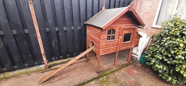 Gratis opknap kippenhok, Dieren en Toebehoren, Pluimvee | Toebehoren, Gebruikt, Kippenhok of Kippenren, Ophalen