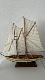 Prachtige zeilboot 55 bij 51 cm, Ophalen of Verzenden, Zo goed als nieuw