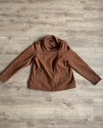 Zizzi dames suede tussenjas / jas maat 44, Kleding | Dames, Jassen | Zomer, Zizzi, Maat 42/44 (L), Ophalen of Verzenden, Bruin