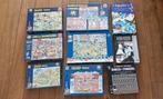 Puzzels (Leg puzzels,  9 stuks, compleet), Ophalen of Verzenden, 500 t/m 1500 stukjes, Zo goed als nieuw