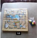Houten ganzen bord L29cm Br29cm, Hobby en Vrije tijd, Gezelschapsspellen | Bordspellen, Ophalen of Verzenden, Zo goed als nieuw