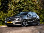 Mercedes-Benz A-Klasse A180 AMG 1.6 Blue Efficiency Pano, Auto's, Mercedes-Benz, Voorwielaandrijving, Zwart, 4 cilinders, Sportstoelen