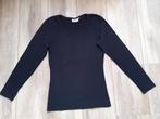 Donkerblauw shirt top, met lange mouwen, maat S., Blauw, Ophalen of Verzenden, Zo goed als nieuw, Lange mouw