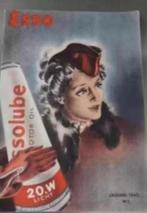 2 Oude Esso personeelsbladen uit 1940 - nr 1 en nr 3, Verzamelen, Merken en Reclamevoorwerpen, Ophalen of Verzenden, Gebruikt