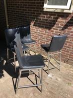 4 barkrukken, 4 krukken, Ophalen, Gebruikt, 60 tot 90 cm
