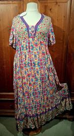 Bohemian maxi Jurk multi roze 48/50 (4xl), Ophalen of Verzenden, Nieuw, Roze, Jurk