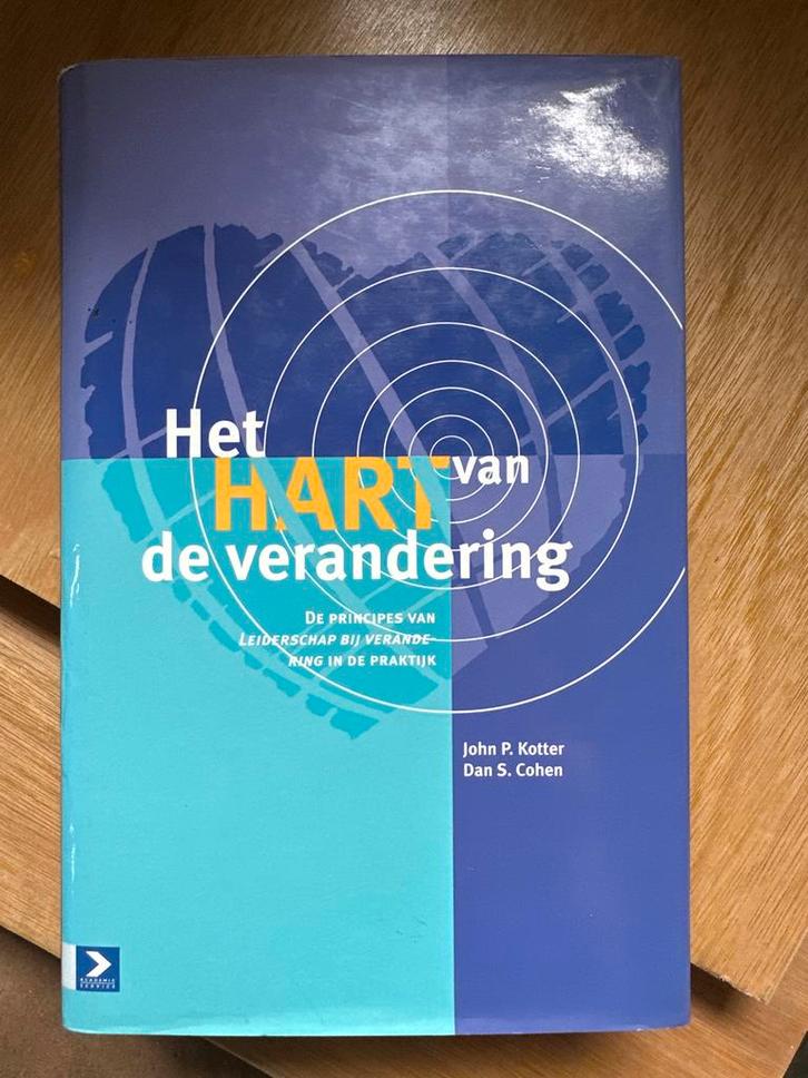 Het Hart van de Verandering - Kotter & Cohen, Boeken, Economie, Management en Marketing, Zo goed als nieuw, Management, Ophalen of Verzenden