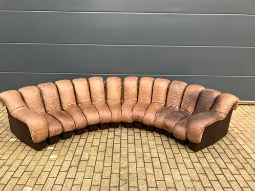 De Sede Ds600 Snake Tatzelwurm, 14 elementen Topstaat!!, Huis en Inrichting, Fauteuils, Ophalen of Verzenden