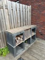 Tuin houtopslag rek / meubel, Ophalen, Gebruikt