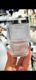 6 ribbel glazen, Ophalen, Glas, Overige stijlen, Glas of Glazen