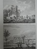 gravure kasteel Heusden, huis te Meeuwen, Bendorp 1793, Antiek en Kunst, Verzenden