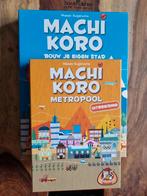 Machi Koro origineel + metropool uitbreiding, Ophalen of Verzenden, Zo goed als nieuw