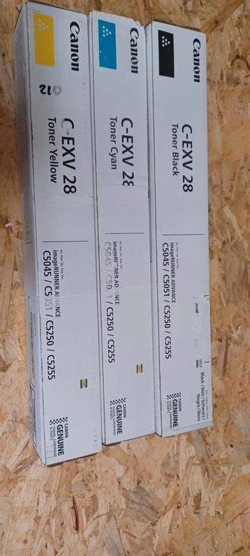 Canon Toner C-EXV 28 - Nieuw! Alle 3 in 1 koop.  beschikbaar voor biedingen