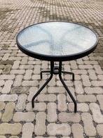 Ronde tafel voor tuin of balkon, Ophalen, Gebruikt, Rond, Metaal