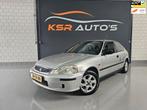 Honda Civic 1.4i S Automaat |Airco |Nap |NL Auto, Auto's, Origineel Nederlands, Te koop, Zilver of Grijs, 5 stoelen