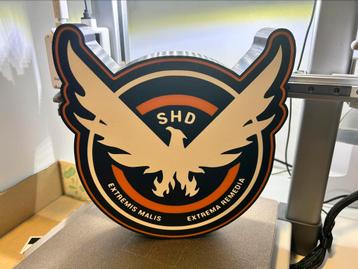 Lightbox The Division Custom made  beschikbaar voor biedingen