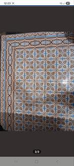 Oude Cementtegels - 6,4m² - Patroontegels & Randtegels, Doe-het-zelf en Verbouw, Tegels, Ophalen, Overige materialen, Gebruikt