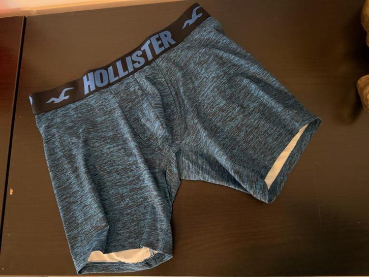 hollister short, boxer, tight, maat M, blauw, polyester, Kleding | Heren, Ondergoed, Boxer, Blauw, Verzenden