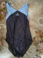 Als nieuwe ADIDAS glimmend Badpak Blauw ( Balletpak ) 42, Zo goed als nieuw, Verzenden, Blauw, Adidas