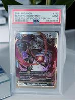 BlackWarGreymon PSA 9 Mint, Ophalen of Verzenden, Nieuw, Losse kaart, Foil