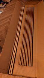 Gratis Resten van akoestische wandpanelen, donker en licht., Doe-het-zelf en Verbouw, Hout en Planken, Ophalen, Minder dan 25 mm